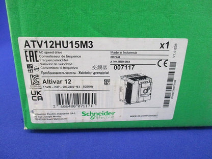 インバーター ATV12HU15M3
