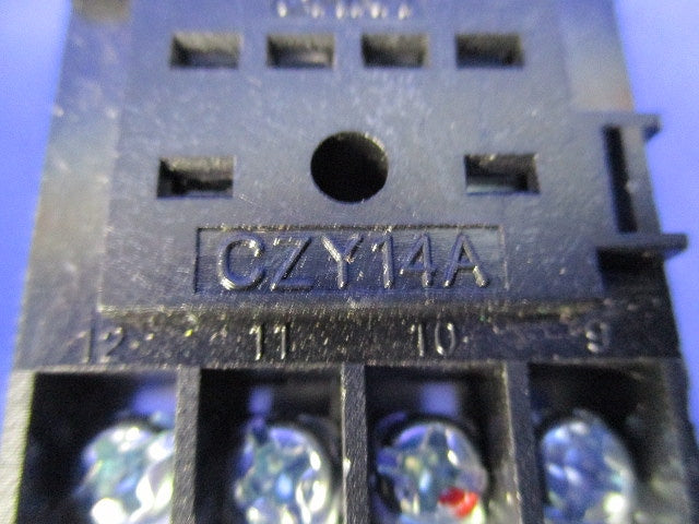 14ピン小型リレー用装着ソケット2個入 CZY14A