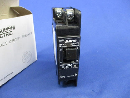 漏電遮断器 2P1E20A(1個入) BV-C1