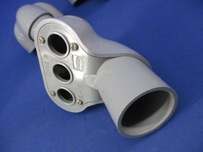 塩ビ電線管用三方アウトレットボックス EC-42