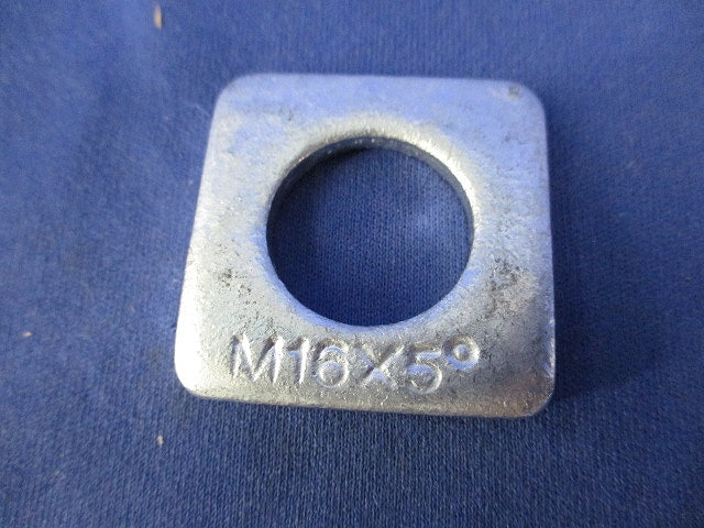くさび形座金(ウェッジワッシャー) M16×5