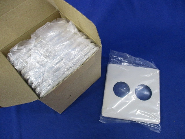 コンセントプレート(10個入)ミルキーホワイト WN6023W