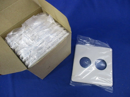 コンセントプレート(10個入)ミルキーホワイト WN6023W