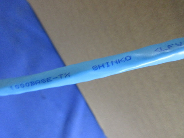 LANケーブル 0.5mm×4P×300m(薄青) SKLAN-Cat.6