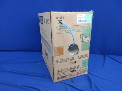 LAN用ツイストペアケーブル(136ｍ)(空色) GECL-9004R