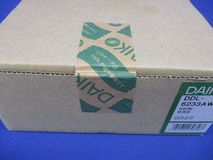 LEDダウンライト 3500K 温白色 調光器・電源別売 ホワイト DDL-6233AWG