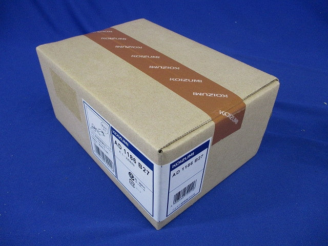 LEDダウンライト φ75 2700K 電球色 調光器別売 ブラック AD1186B27