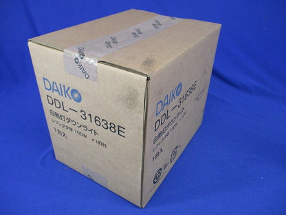 白熱灯ダウンライト φ125 110V100W形(E26)ランプ付 DDL-31638E