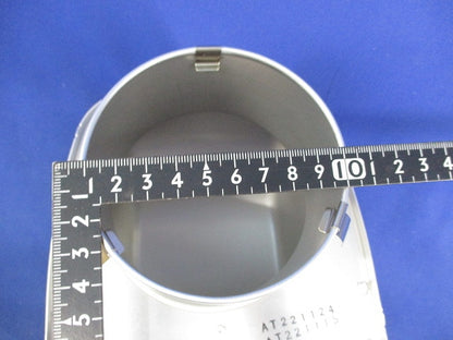 アルミ製 深形フード 小風量タイプ ワイド水切 AT-100FCNA-5M