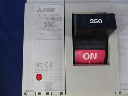 ノーヒューズブレーカ3P250A NF400-CW