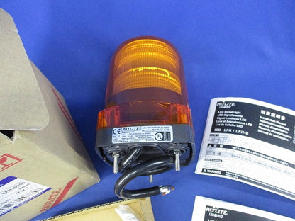 LED小型フラッシュ表示灯 LFHシリーズ(φ100mm)黄 LFH-M2