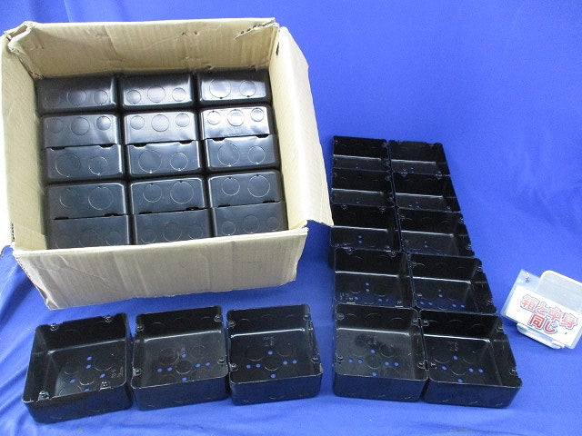 大四角アウトレットボックス 深形(28個入) OB557B