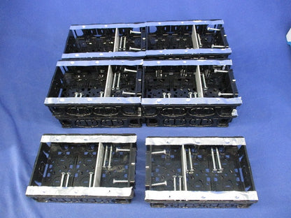 台付スライドボックス3ヶ用・セパレーター付(10個入) SB-3W