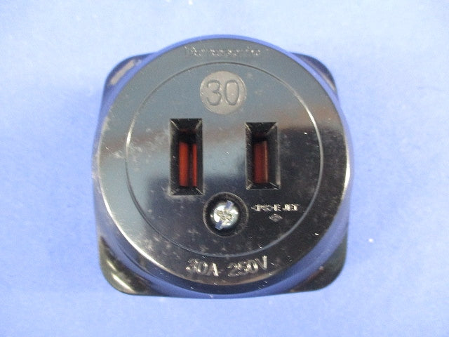 角型コンセント2P30A WK1230