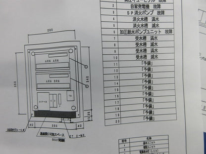 アラーム盤 警報盤 ARM30NK