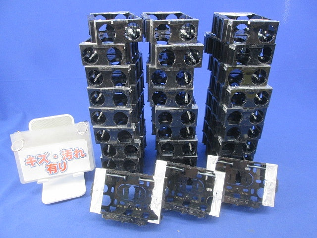 住宅用スイッチボックス 浅型1コ用(30個入)(キズ・汚れ有) DM82100