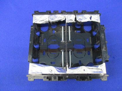 住宅用スイッチボックス浅型2コ用(12個入)(汚れ有) DM82202