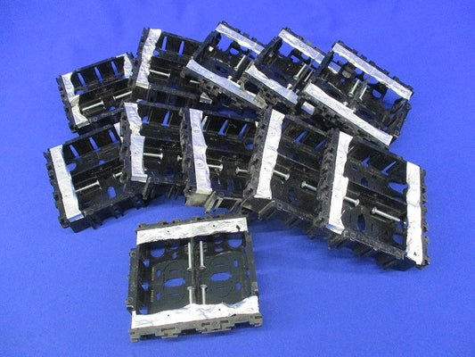 住宅用スイッチボックス浅型2コ用(11個入)(汚れ有) DM82202