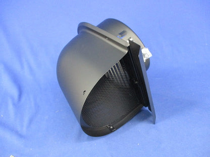 パイプフードφ150(鐘型)防虫ネット付(ステンレス)(ブラック ツヤなし) PYK-S150A