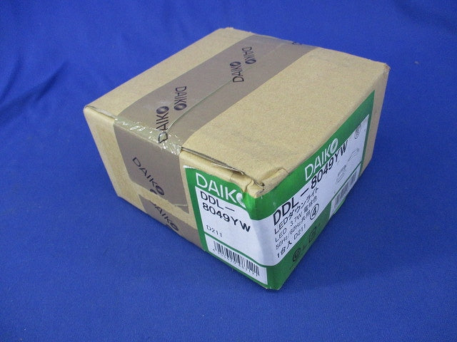 LEDダウンライトφ65(電球色)(新品未開梱) DDL-8049YW