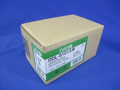 LEDダウンライト φ75 3500K 温白色 非調光 DDL-5101AW