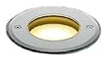 LEDエクステリアバリードライト 地中埋込防雨型φ120 シルバーメタリック 2700K AU54194