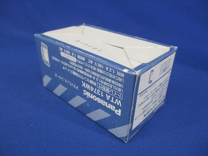 熱線センサ付自動スイッチ トイレ壁取付 マットホワイト WTA1374WK