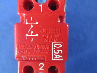 J･WIDEシリーズ 埋込ガイド･チェック用スイッチ 片切 0.5A 100V用 2個入 WJ-1GCL