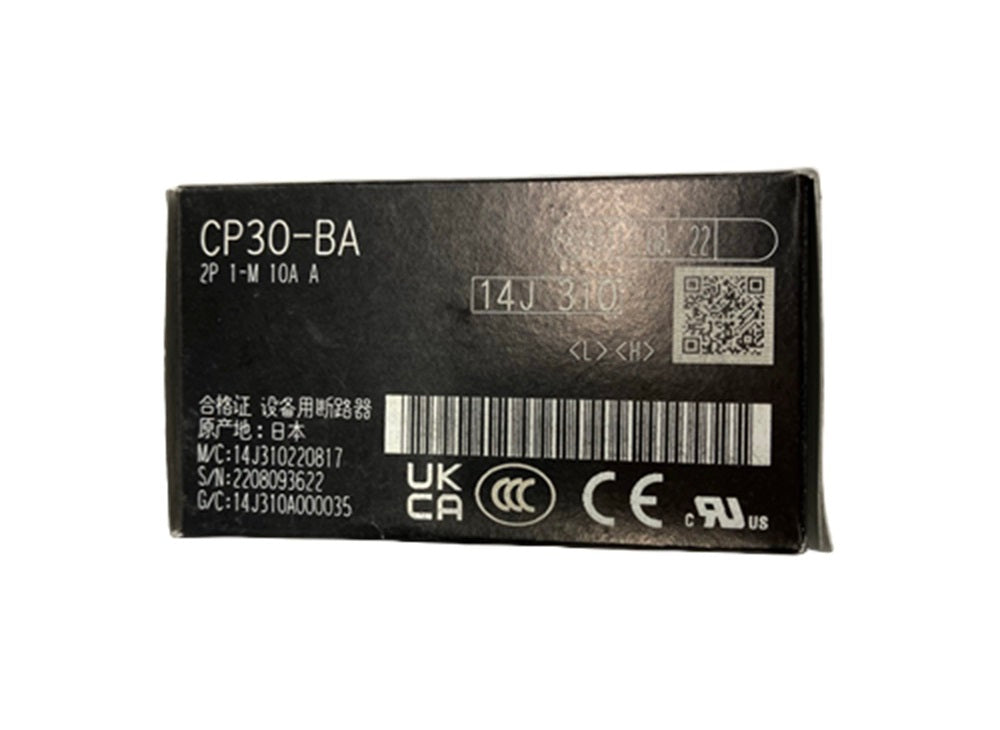 サーキットプロテクタ 中速形 極数2 CP30-BA2P1-M10AA