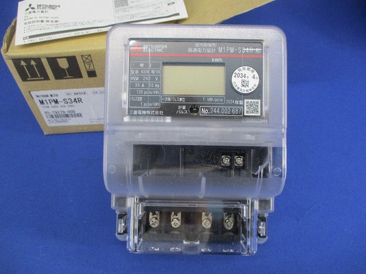 電子式電力量計 M1PM-S34R形