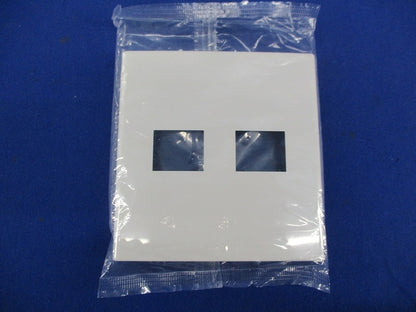 コンセントプレート2コ用(10枚入)(ホワイト) WTF8072