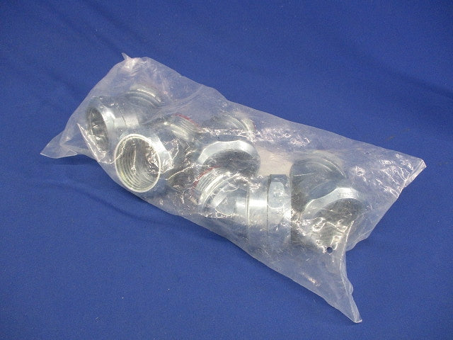 標準プリカ用附属品 ノックアウト用コネクタ 45°形・ユニオン式 5個入 U45BG38-05