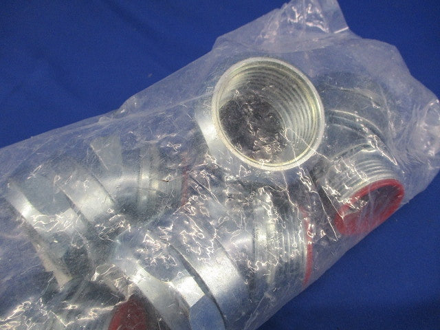 標準プリカ用附属品 ノックアウト用コネクタ 45°形・ユニオン式 5個入 U45BG38-05