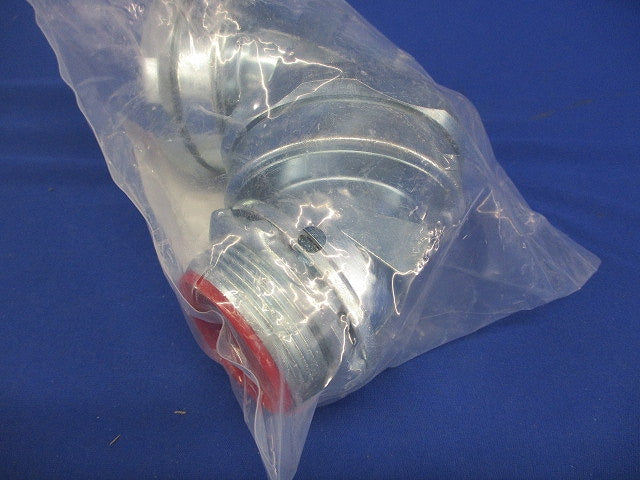 標準プリカ用附属品 ノックアウト用コネクタ 45°形・ユニオン式 2個入 U45BG50-02