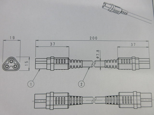送り配線コネクター(5個入) RK-501N