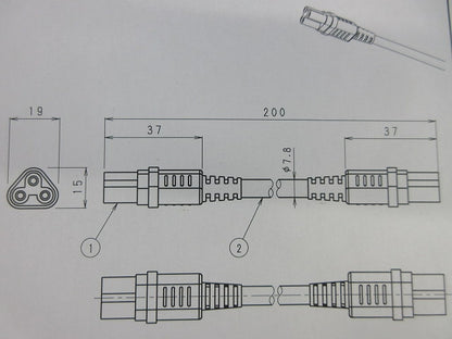 送り配線コネクター(5個入) RK-501N