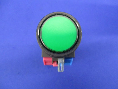 照光押ボタンスイッチ φ22 丸平形(緑) HW1L-A111H2G