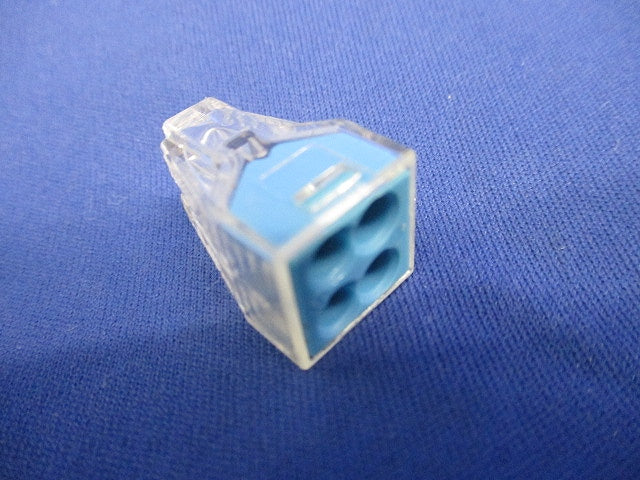 差込コネクター(50個入)(ブルー) WGX4