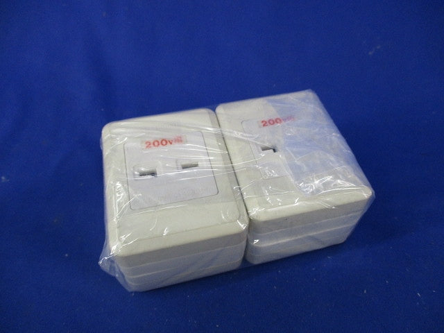 露出コンセント(4個入) WKS191