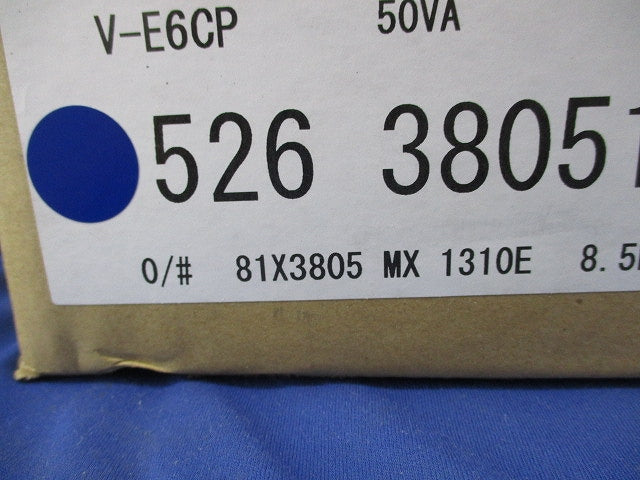 計器用変圧器(レッド)新品未開梱 V-E6CP