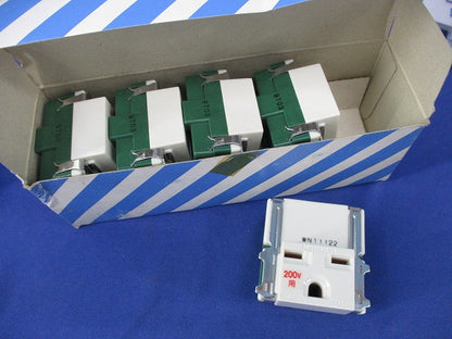 15A埋込接地コンセント(5個入) WN11122