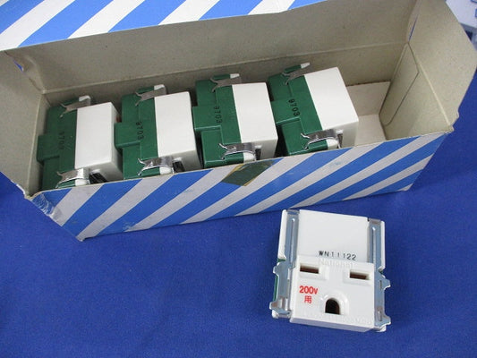 15A埋込接地コンセント(5個入) WN11122