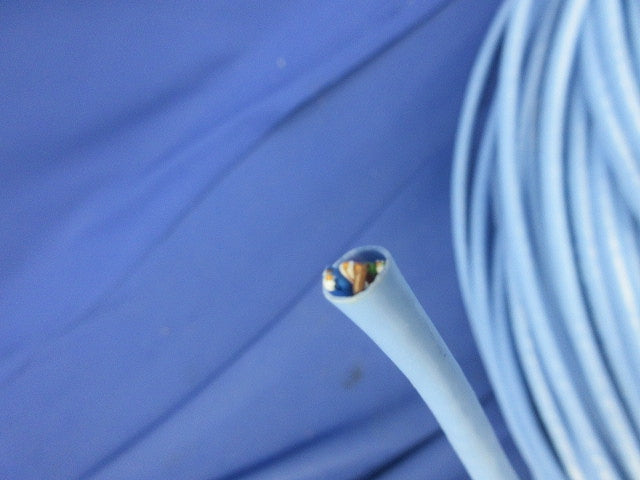 ハイパーコイル(83m)(薄青) TPCC6A 0.5mm×4P
