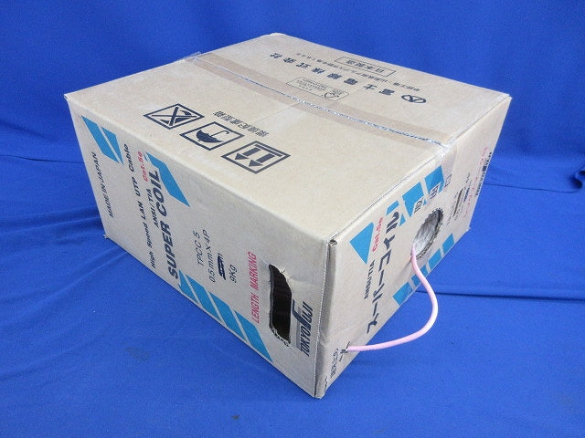 スーパーコイル LANケーブル227m(ピンク) TPCC5 0.5mm×4P