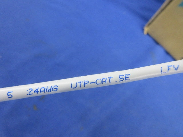 スーパーコイル LANケーブル265m(白) TPCC5 0.5mm×4P