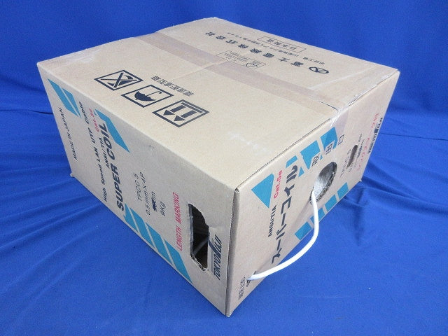 スーパーコイル LANケーブル265m(白) TPCC5 0.5mm×4P