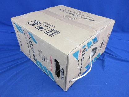 スーパーコイル LANケーブル265m(白) TPCC5 0.5mm×4P