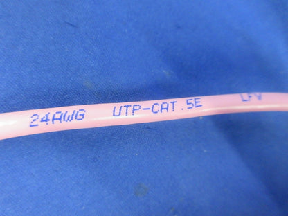 スーパーコイル LANケーブル57m(ピンク) TPCC5 0.5mm×4P