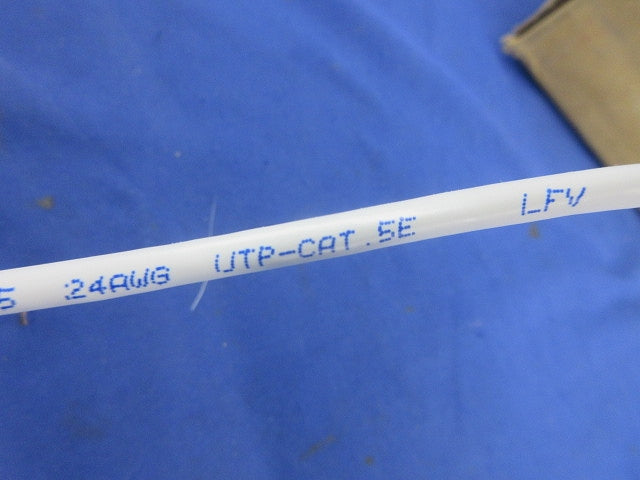 スーパーコイル LANケーブル265m(白) TPCC5 0.5mm×4P