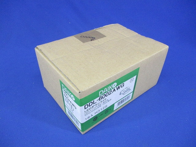 LEDダウンライト 3500K 温度保護機能付 ホワイト DDL-6002AWG